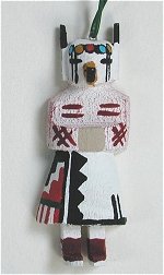 Prairie Falcon Kachina Ornament